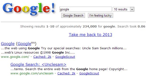 Google 1998